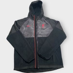 Nike Liverpool FC Winterized Full Zip Fleece Lined Jacket Mens size L DN3112-010